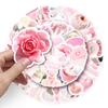 50 Pink INS Style Graffiti Stickers for Personalized DIY Projects: Diary, Milk Tea Cup, and Suitcase Decoration