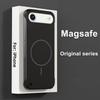 For Magsafe Ultrathin Frameless Magnetic Phone Case for iPhone 17 16 Pro 15 14 Plus 13 12 11 Pro Max Air PC Funda Cases