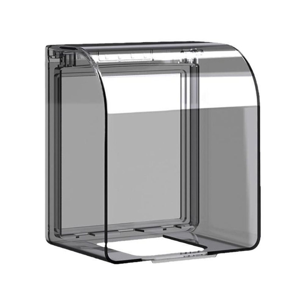 Wall-mounted Switch Protective Cover Plastic Self-Adhesive Enlarged Protection 86 Type Splash-Proof Box Wall