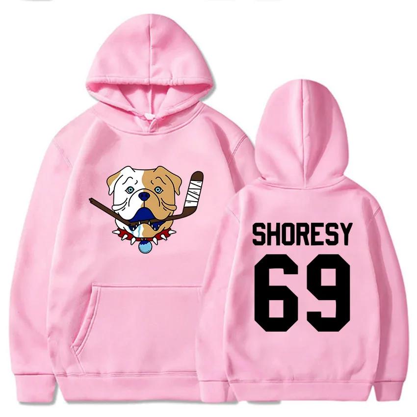 Shoresy69 Sudbury Blueberry Bulldogs Hoodies Men Streetwear Long Sleeve Casual Women Sweatshirts Cartoon Graphic Clothes Hoodie