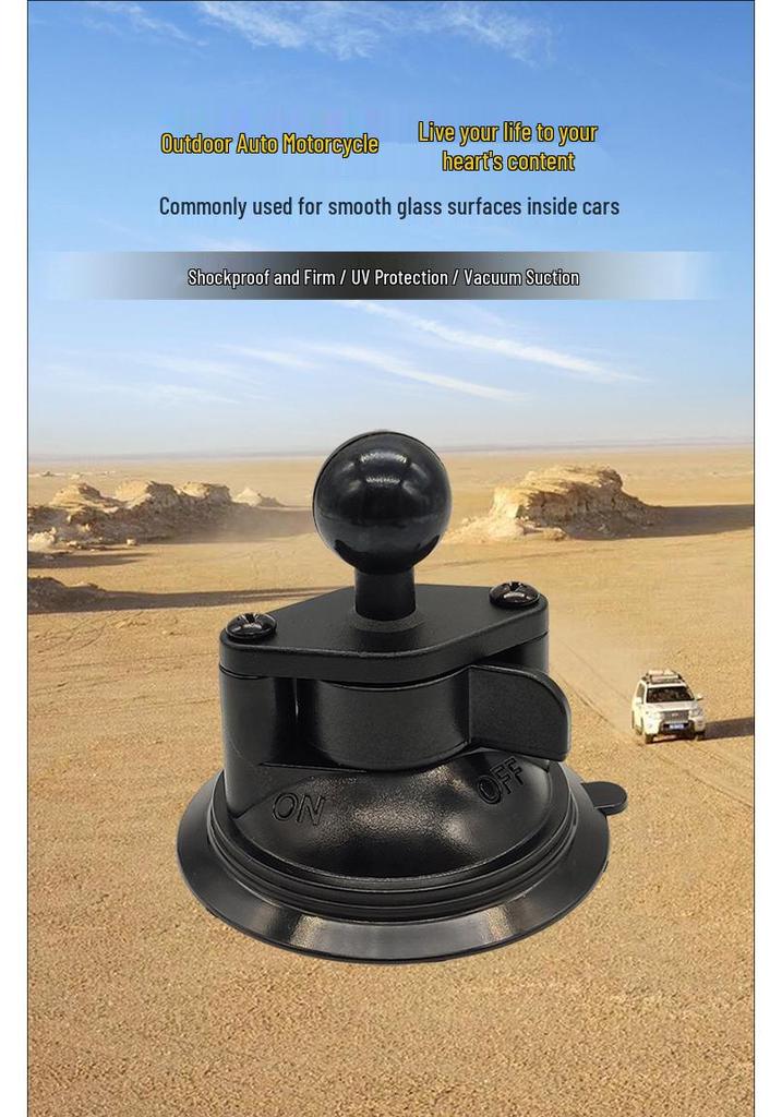 Universal Car Glass Vacuum Suction Cup with 25mm Ball Head Mount