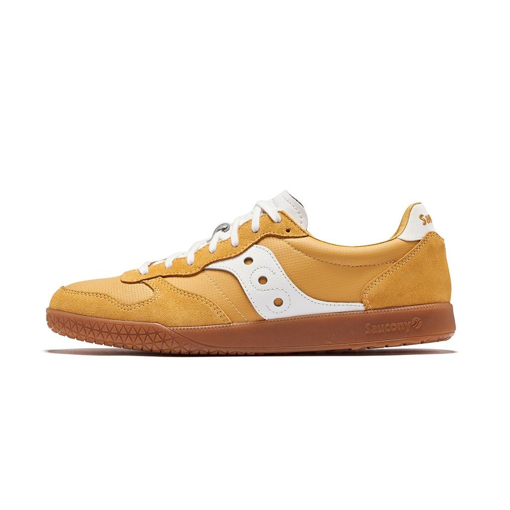 Saucony BULLET CT Low Top Casual Shoes Unisex Yellow White - S79057-3