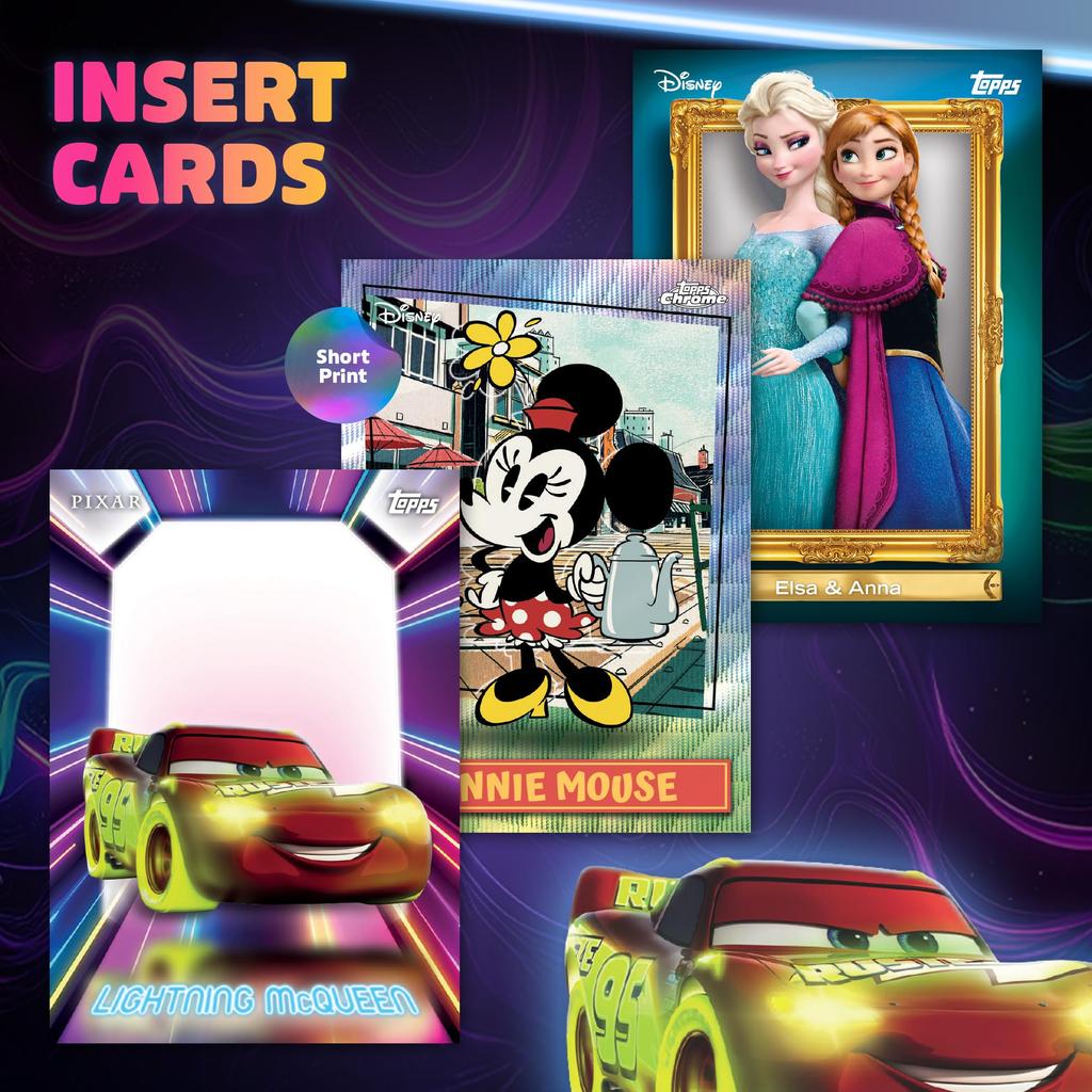2026 Topps Disney Neon Factory Seal Mega - - Box.