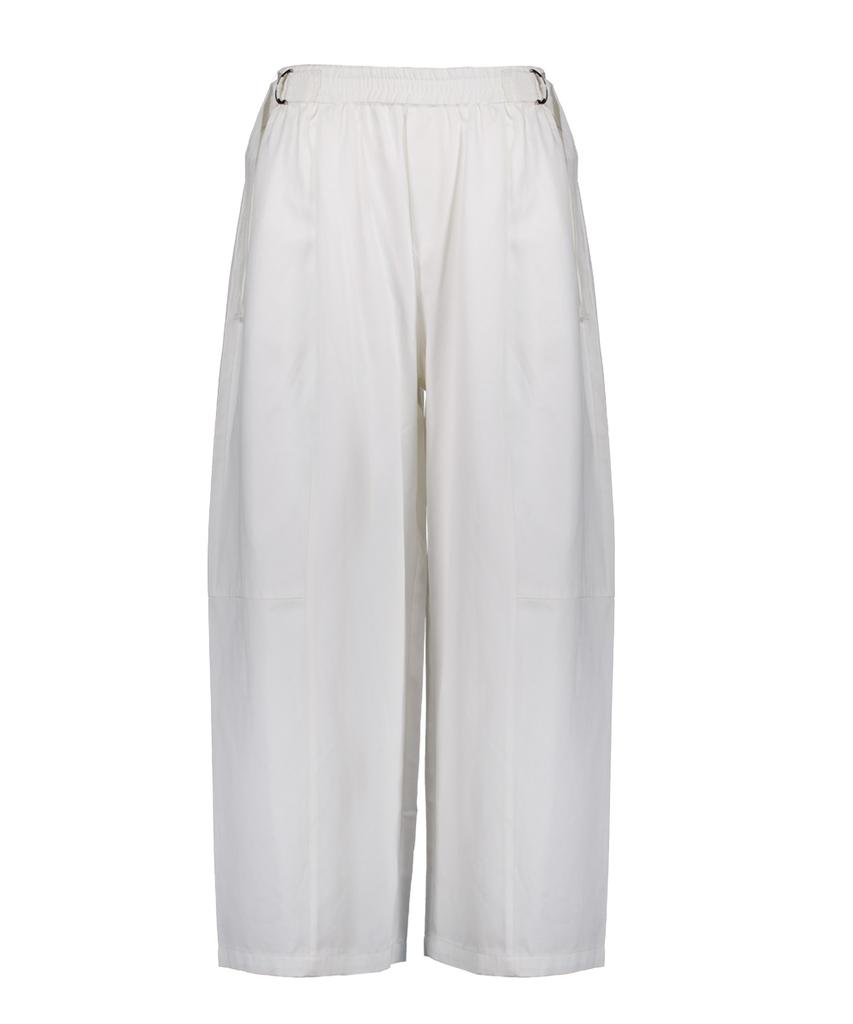 Metapeo Wide Cotton Pants White