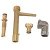 G3/4 Brass Quick Water Intake Valve Key Brass Quick Coupling Valve Key Sprinkler Garden Irrigation