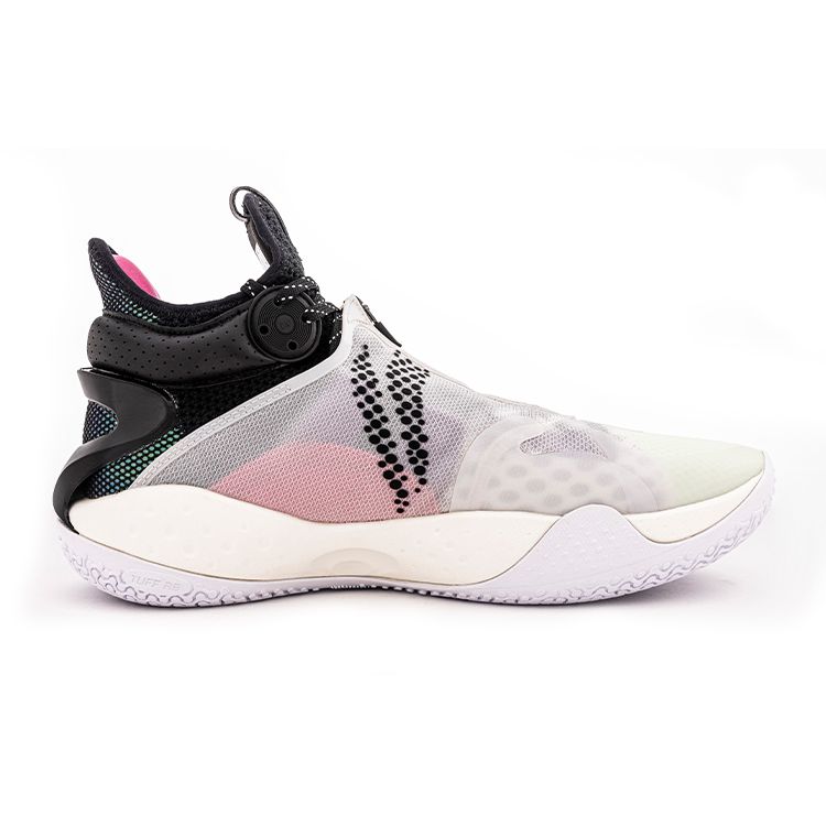 Li Ning Sonic 9 Basketball Shoes Men Sneakers Black White Pink ABAR045-1