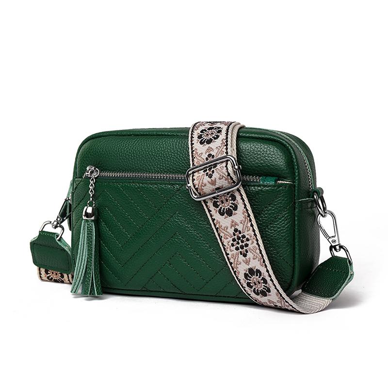 

Сумка из натуральной кожи для женщин, роскошная дизайнерская сумка через плечо из коровьей кожи с кисточками