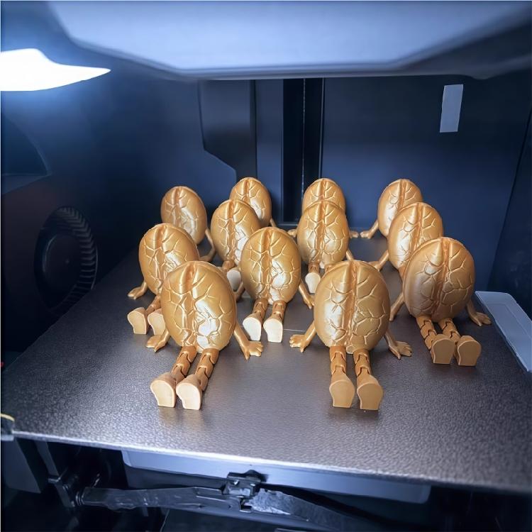 3D Printer Coffee Figures Fidgety Toy Ornament 3D Printed Coffee Bean/Cup Figurines with Articulated Leg Home Decors