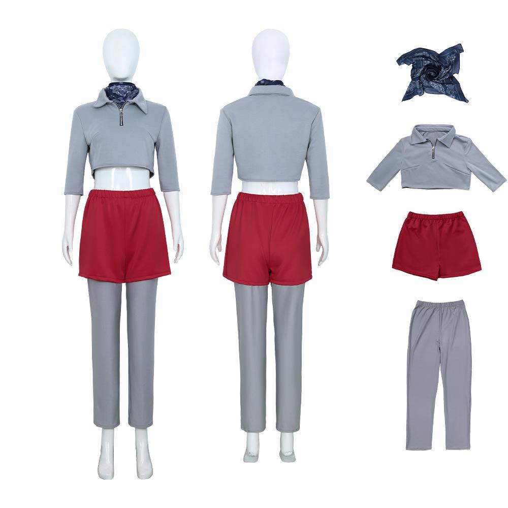 Cosplay costume Stranger Things 5 Small Eleven cos suit Halloween carnival day cosplay animation same costume S(adult)