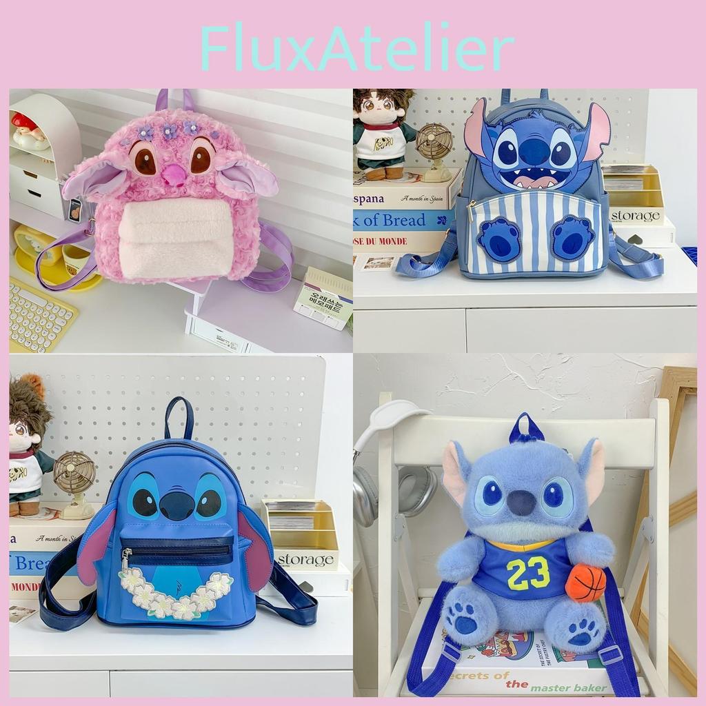 Stitch Plüschtier Tasche mit Canvas Innentasche für den täglichen Freizeitgebrauch