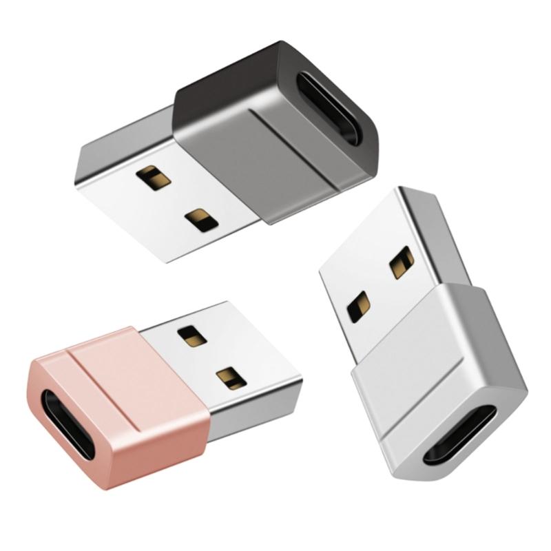 Type C To USB Converter USB C Female To USB2.0 Male Adapter For Convenient On Travel Device Access and Charging