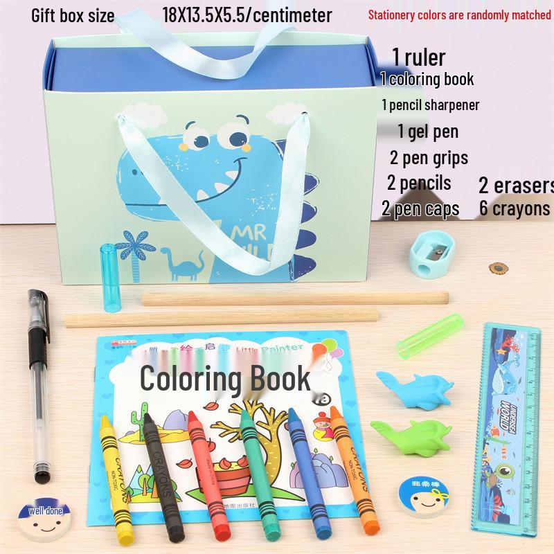 Student Stationery Gift Box: Perfect for Birthdays or Kindergarten Prizes