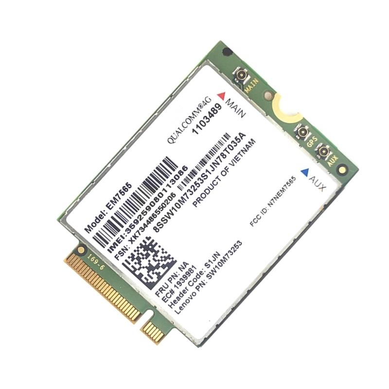EM7565 LTE T12 Advanced 4G Module Global Coverage Wireless  rd for rbon X1 6th Laptop Fastest Applications