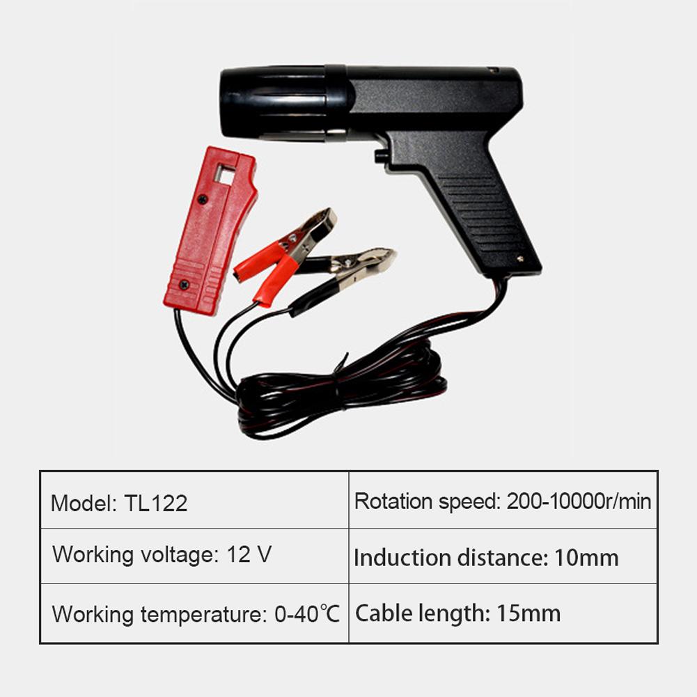 Portable 12 V Professional Timing Tool Car Motorcycle Petrol Engine Ignition System Strobe Lamp Detector Auto