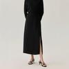 Spring/Summer Heavy Silk High-Waisted Midi Skirt
