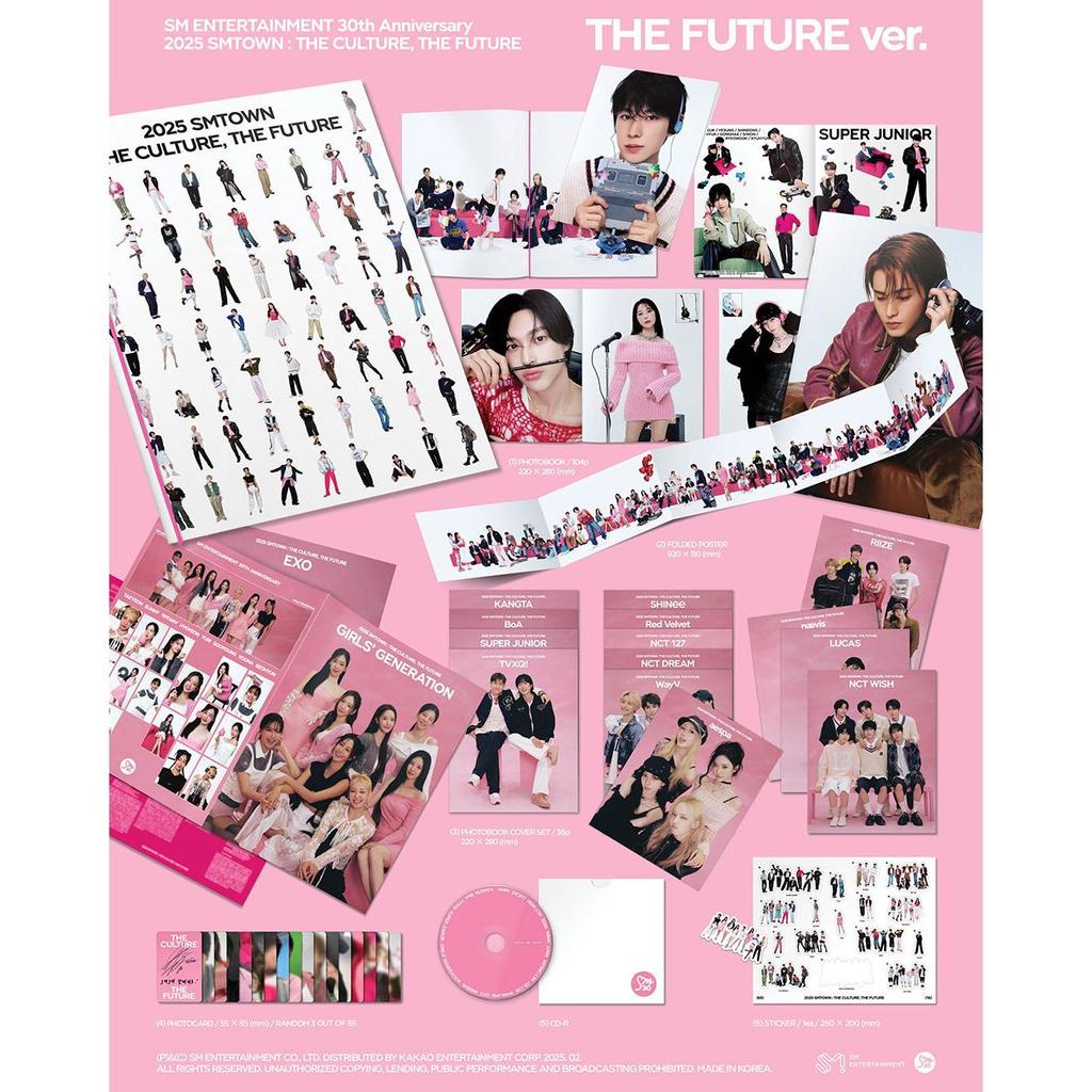 (DIE ZUKUNFT Ver.) 2025 SMTOWN : DIE KULTUR, DIE ZUKUNFT 30. Jubiläumsalbum