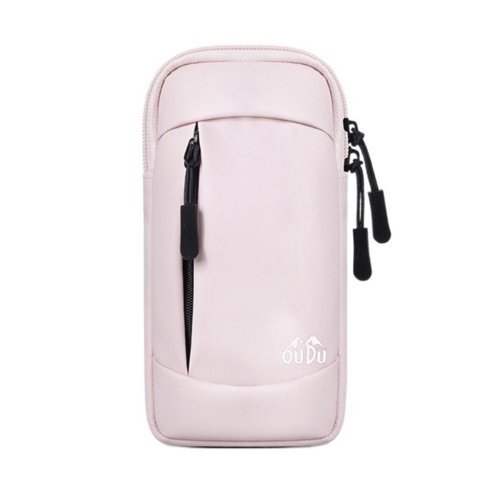

Shoulder Belt Running Phone Arm Bag Large Capacity Armband Sports Phone Bag Fitness Outdoor pink style 1