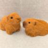 Lifelike Doll Stuffed Capybara Toy Exquisite Animal Figurine Model  Home Decor