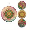 360 Degree Swivel Hook 10 Inch Hanging Wind Spinner Vibrant Metal Art Design for Garden Lawn Balcony All Season Outdoor Decoration Weather