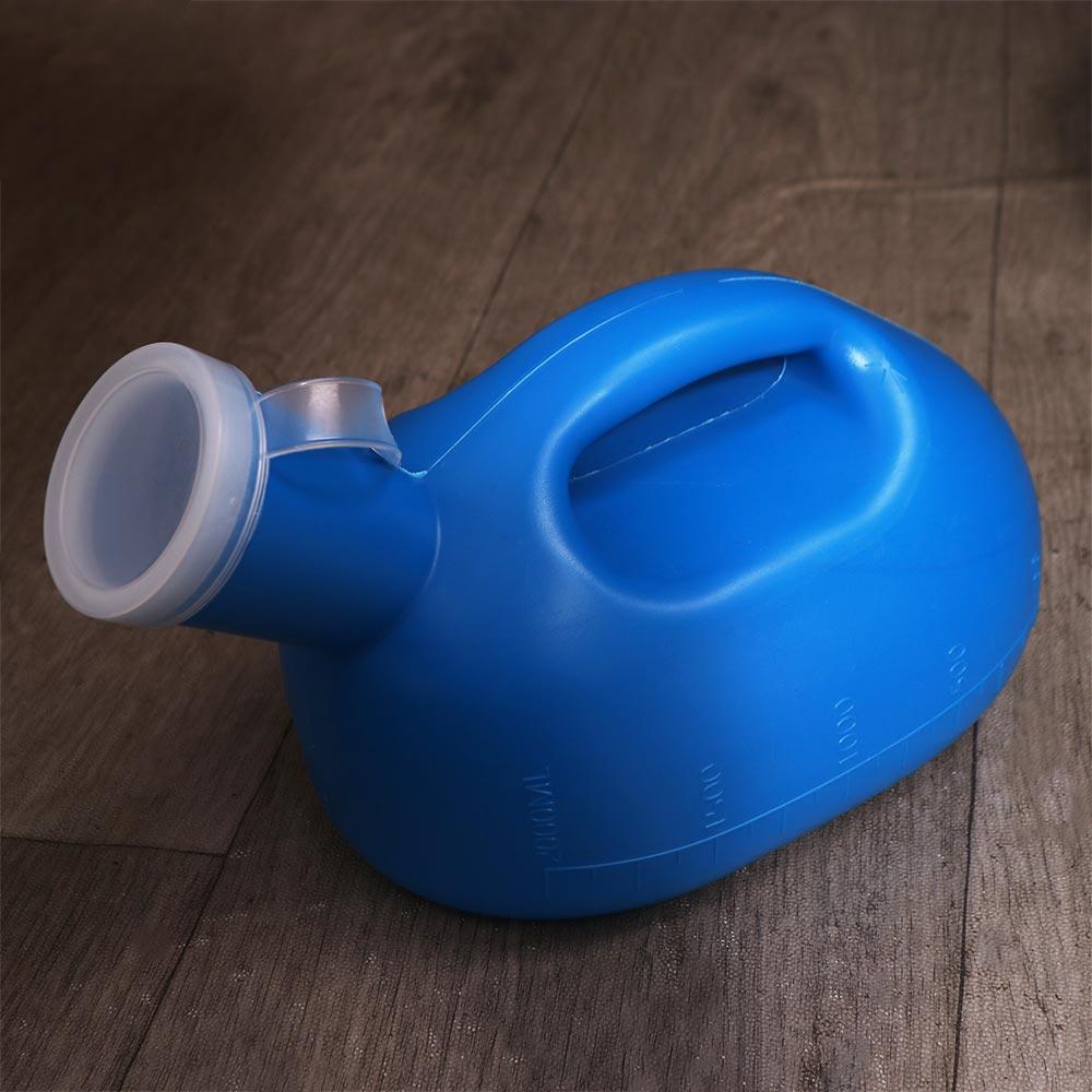 1 Set Spill Proof Car Travel Urinal for Men Portable 2000ml Portable Urinal Home