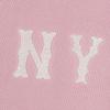 New MLB New York Yankees Old Flower Knitwear Unisex Hemp Pink 3AKCG0151-50PKM