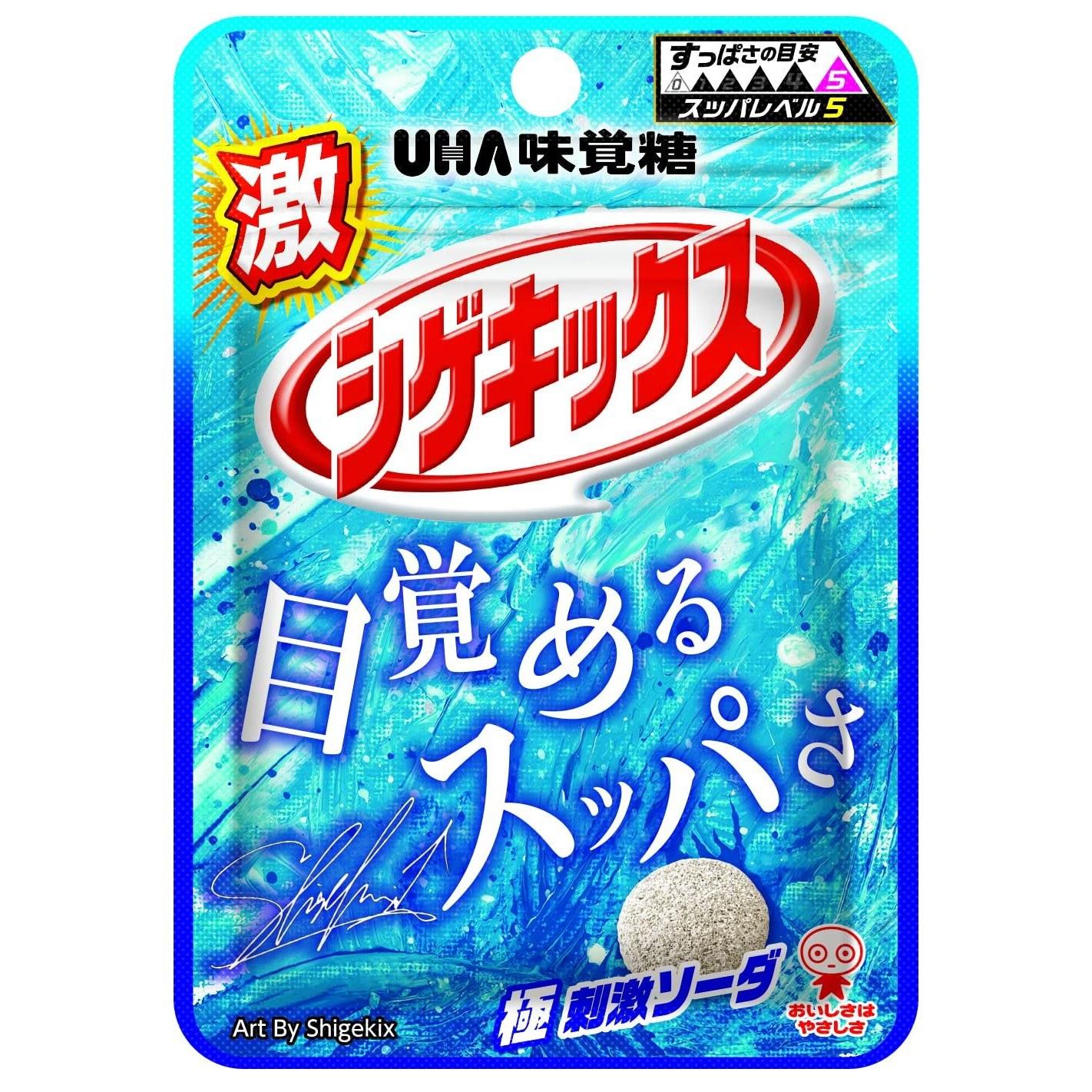 UHA Mikakuto Geki Shigekix Kyoku Shigeki Soda 20g10 bags