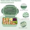 Lunch Box Portable Compartment Bento Lunchbox Children School Outdoor Camping Picnic Food Storage Container Home Kitchen Supplie