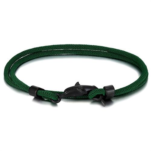 Black Cute Little Dolphin Hand Rope Small Fresh Animal Color Multi-Layer Adjustable Men'S And Women'S Bracelets