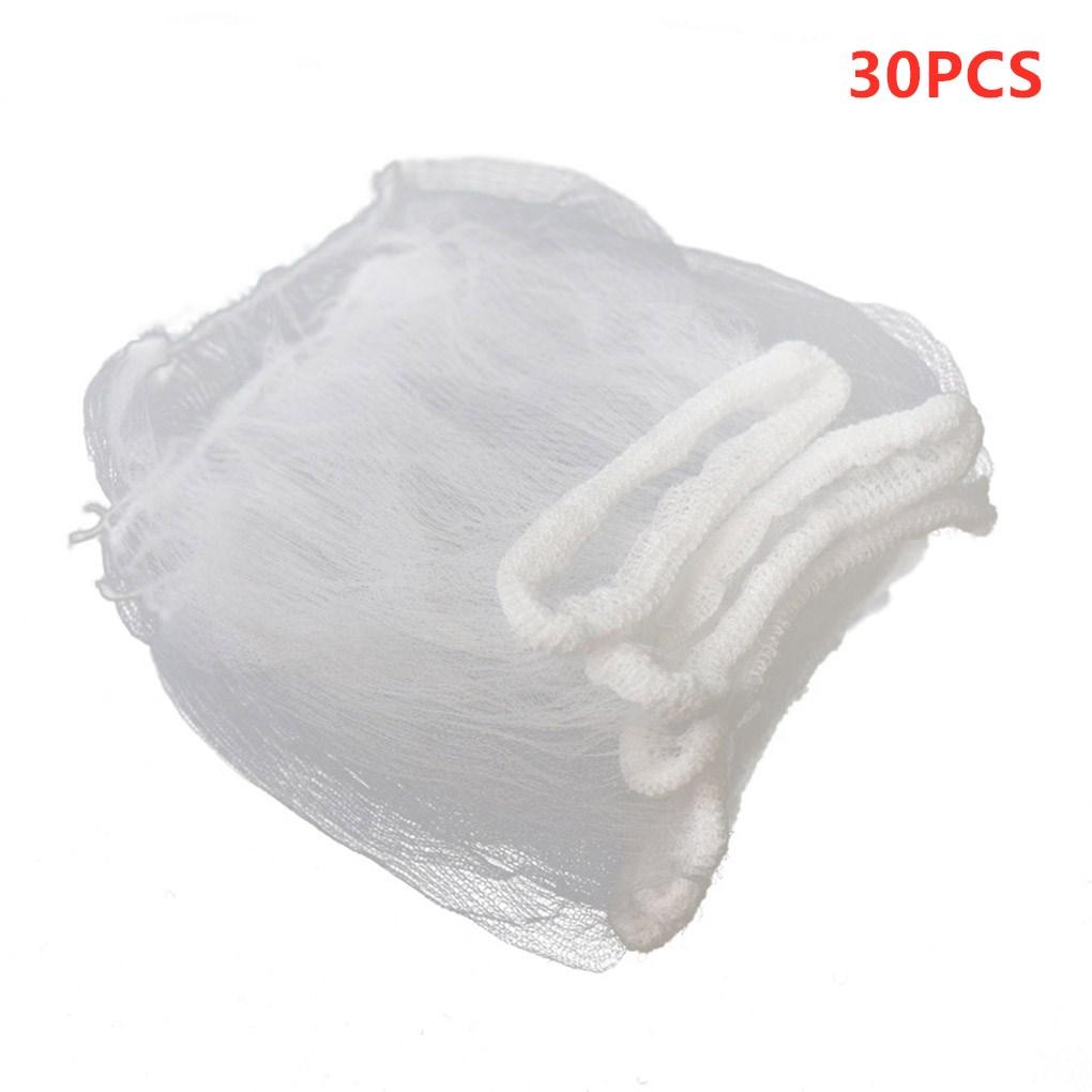 Hot! 30PCS/100PCS Disposable Kitchen Sink Strainer Bag Shower Sink Hair Rubbish Storage Mesh Bag Strainer Filter Bags