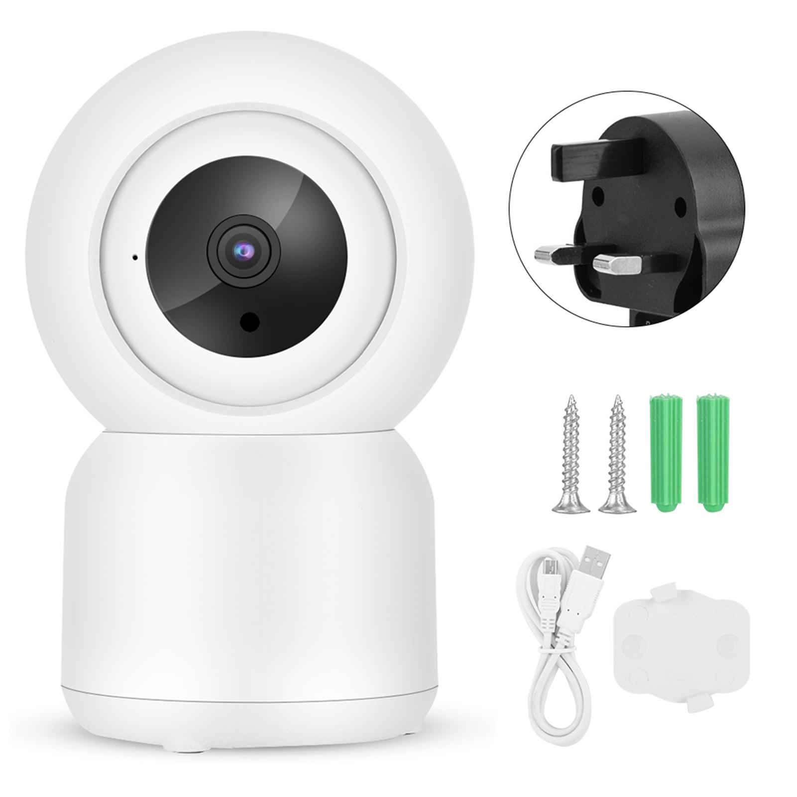 

1080P Intelligent Wireless Camera WiFi CCTV Home Security Monitor Work With for Tuya (Royaume Uni )