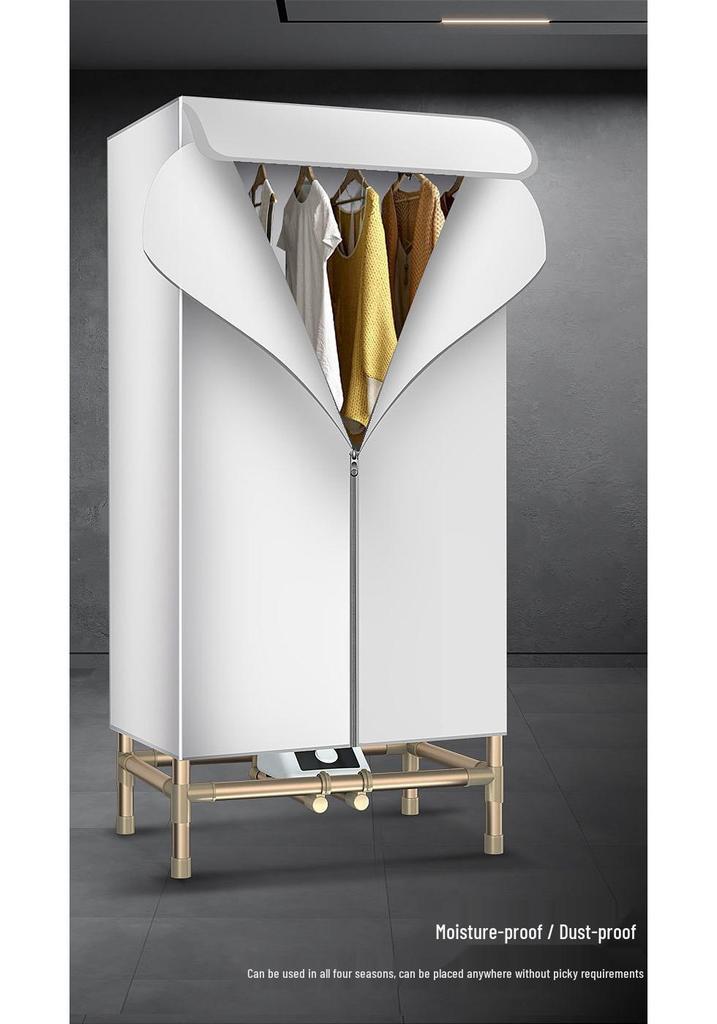Compact Home Clothes Dryer - Quick Dry & Wardrobe-Friendly