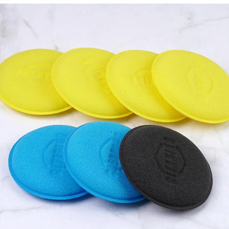 12 Stück Autos Chaum Schwamm Wachs Applikator Reinigung Detail  Pads Polier Pad Home Auto Wasch Pflege 10cm Auto Reinigungs Set