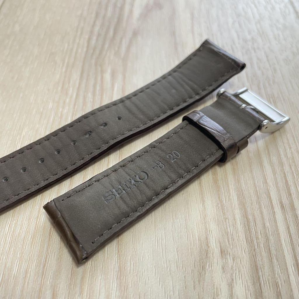 [USED] Seiko Alpinist SARB017 Genuine Leather Strap 20mm