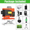 16 Green Lines Laser Level+Remote Controller 3D Self-Leveling 360 Horizontal And Vertical Cross Outdoor Powerful Laser