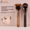 1/2PCS Ultra Thin Foundation Brush Synthetic Bristles Precision Application For Liquid Cream Streak-free All Skin Types Tools