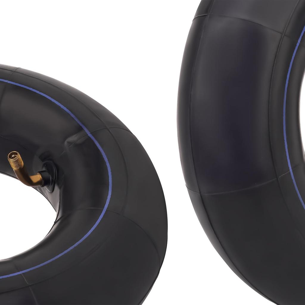 Road Passion 2 Tire and Wheel with Butyl for Hand Lawn Mini and Mini Scooters Tubes, 4.10/3.50-5, L-Shaped Valves, Rubber, Trucks, Dollies, Mowers,