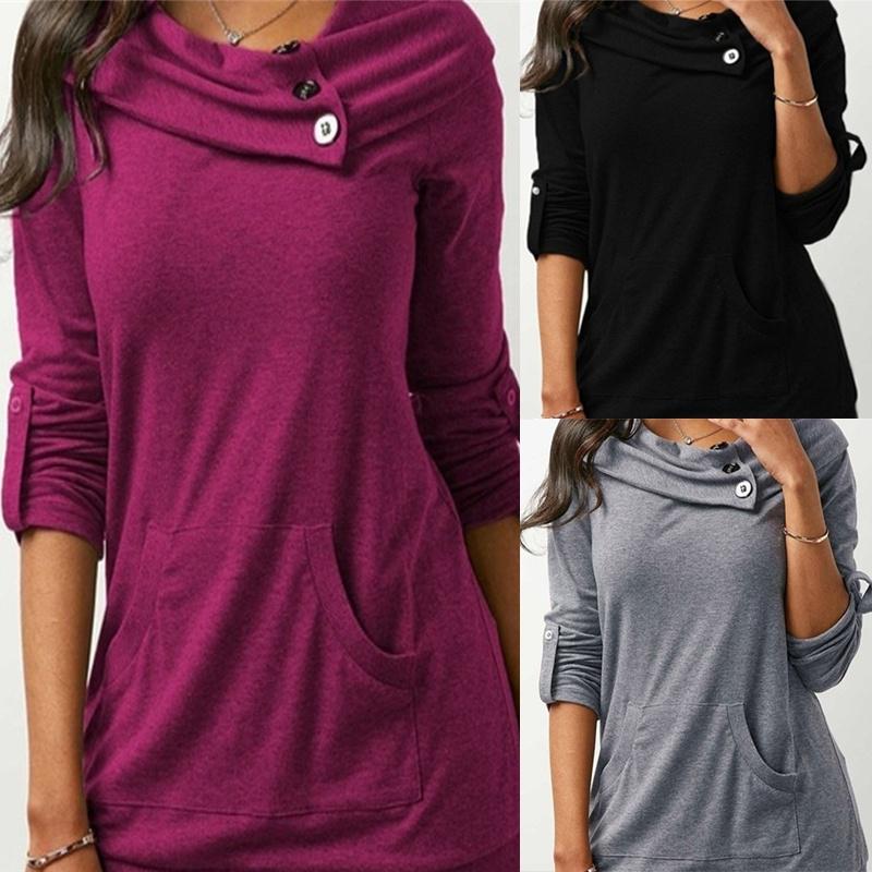 Classy But I Cuss A Little Women's Sweatshirt - Off Shoulder Pullover With Kangaroo Pocket | Casual Long Sleeve Tops - View #5