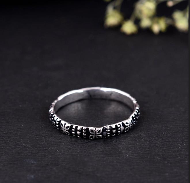 Sterling Silver Arthritis Splint Ring – Adjustable Finger Ring for Joint Pain Relief and Comfort