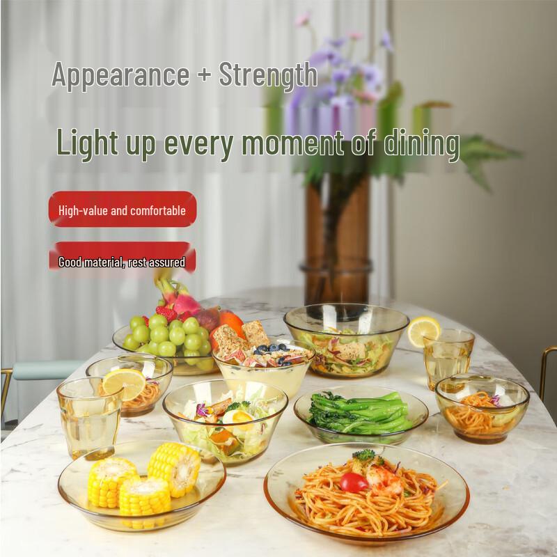 

Corning Visions Pyrex Belle Shiny 10-Piece Dinnerware Set