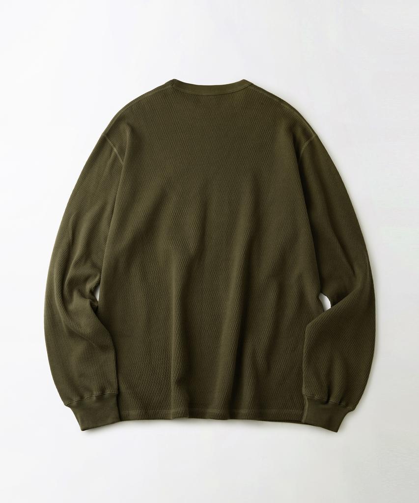 OUTSTANDING Thermal Long Sleeve Tee_Olive