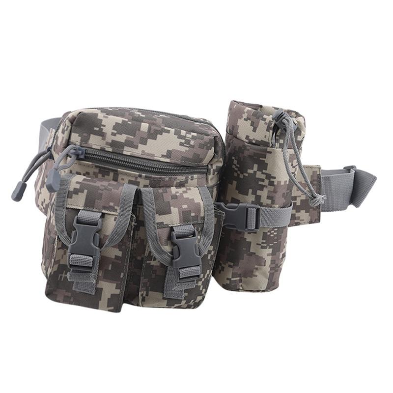 Waterproof Nylon Fanny Pack Men  Tactical Military Army Waist Bag Hiking Outdoor Camping Shoulder Bum Belt Bum Sport Chest Bags