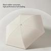Solid Color Pocket Sunscreen Umbrella Ultra-Light Sunshade Parasol Dual-Use Umbrella  Travel Use