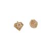 14K Gold-Filled Diamond-Shaped Cubic Zirconia Charm for Jewelry Making