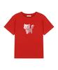 Eolaiteuaenggeul Pink Cat Crop Tee (3 Color)