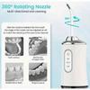 Electric Waterproof Teeth Cleaner: Get A Powerful, Portable Deep Cleaning Experience With Usb Rechargeable Water Spray less