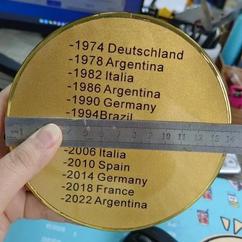 Trofej mistra světa Zlaté fotbalové řemeslo Fotbalový pohár Pryskyřice Suvenýry Šampion suvenýr maskot Dárky Kancelář Domácí dekorace