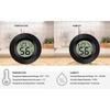 Mini Round Shape LCD Humidity Meter Circular Embedded Digital Readout Electronic Thermometer LCD Display Small Electronic