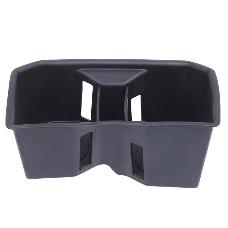 For Toyota Tundra Sequoia -2025 TPE black Car Center Console Water Cup Holder Storage Box Car Interior Accessories чёрный