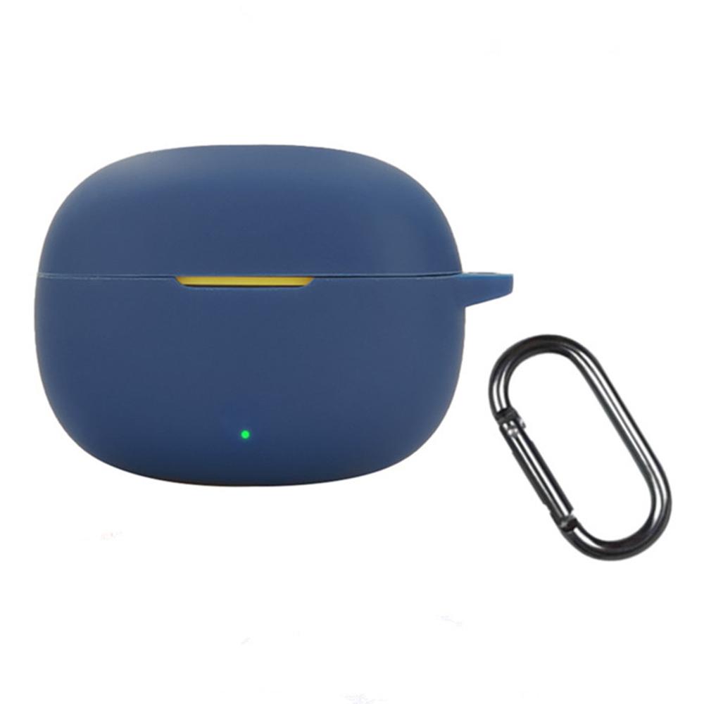 Dla Realme Buds T200 Lite Etui Silikonowe Bezprzewodowe Słuchawki Ochronne Etui z Klamrą Anti-Lost