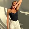 Fashion Outwear Sexy Bandeau Tube Top Short Vest Female Corset Crop Tube Tank Top Women